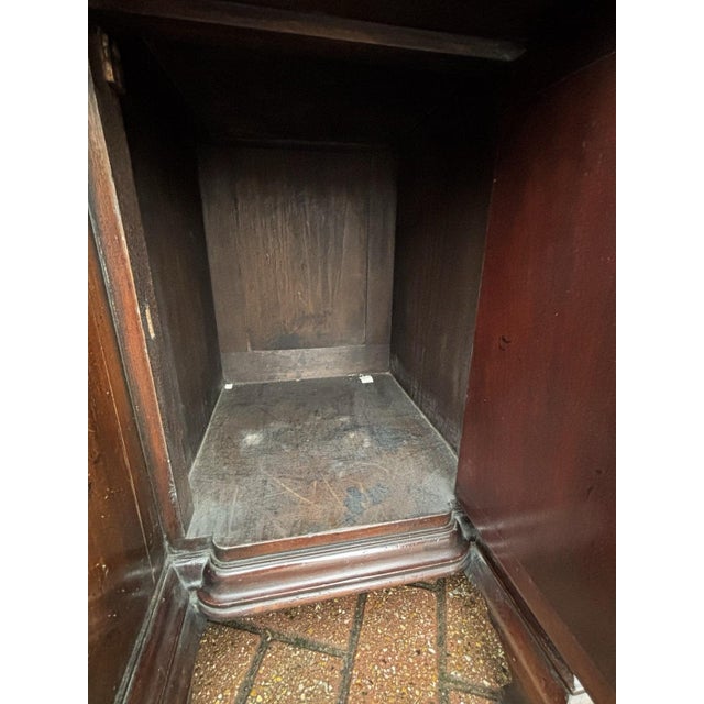 Edwardian Mahogany Desk with Brass Handles For Sale - Image 13 of 17