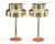Gold Bumling Table Lamps in Brass by Anders Pehrson, 1960s, Set of 2 For Sale - Image 8 of 8