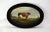Metal Vintage English Style Rural Landscape Oval Decorative Plate/Tray For Sale - Image 7 of 7