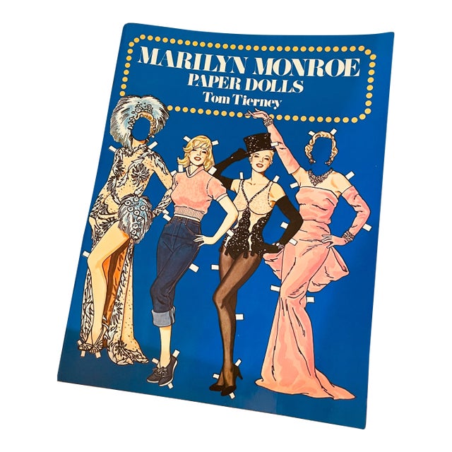 Highly Collectable Marilyn Monroe Paper Doll Book/Uncut For Sale