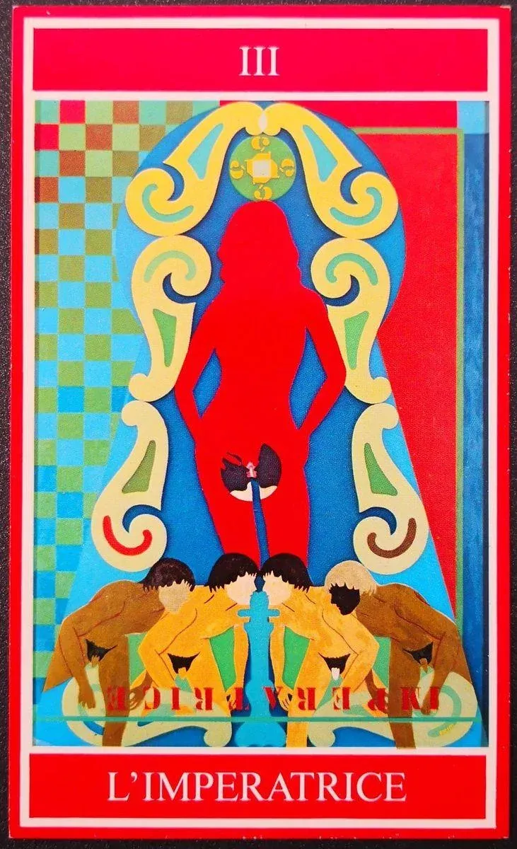 Tarots - The Complete 78 - Card Tarot by Andrea Picini 1979 | Chairish