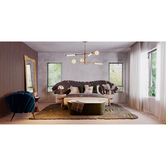 Not Yet Made - Made To Order Longjing 500 Rug by Alma De Luce For Sale - Image 5 of 6