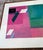 1970s Original Signed Arlene Slavin "Jackman 1975" Large Framed Screenprint With Acrylic For Sale - Image 5 of 12