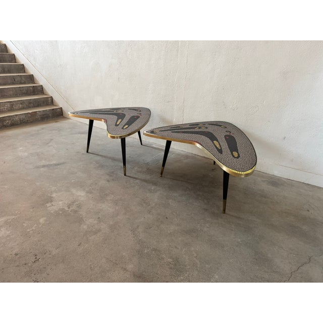 Mosaic Table by Berthold Müller-Oerlinghausen, 1950s For Sale - Image 9 of 13