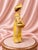 Elegant vintage Made in Japan porcelain lady figurine, dating approximately to the 1950s–early 1960s. She wears a dramatic...