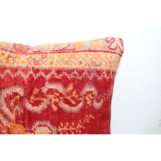 Mid-Century Modern Turkish Decorative Pillow Cover - 15.7"x16” For Sale - Image 3 of 11