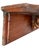 Antique Victorian Solid Walnut Hand-Carved Wall Shelf With Architectural Bracket For Sale - Image 10 of 12