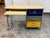Design Plus Gallery presents the Teen Locker Desk from Pottery Barn. It has a durable metal frame with a natural wood top...