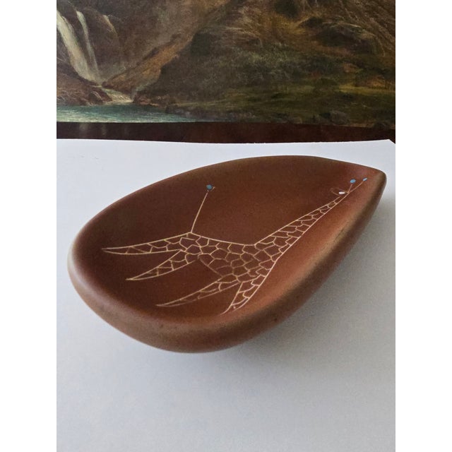 Vintage Mid Century Modern Italian Ceramic Centerpiece For Sale - Image 9 of 10