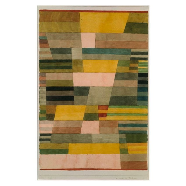 Monument Paul Klee, 1879 – 1940. Monument im Fruchtland (Monument in the Fertile Country), 1929.41. Pastel, 47.5 × 34.8cm....