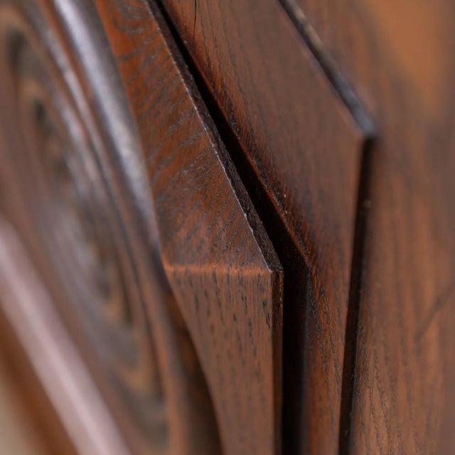 French Carved Wood Side Table in the Style of Charles Dudouyt For Sale - Image 10 of 12