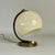 Art Deco Brass and Opaline Glass Table Lamp, Germany, 1930s For Sale - Image 14 of 15