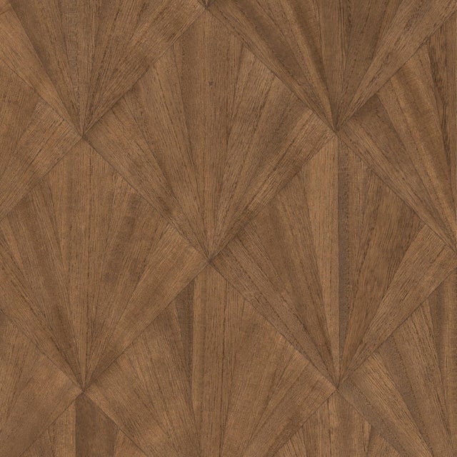 Maya Romanoff Ajiro Fanfare Wood Veneer Chestnut Wood Veneer