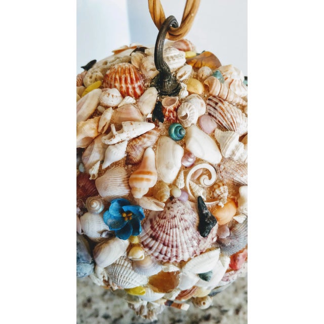 Mid Century Coastal Shell Sculpture Sphere For Sale In Fayetteville, AR - Image 6 of 11