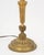Pair of Louis XVI Style Gilt Brass Candlestick Lamps For Sale - Image 4 of 6