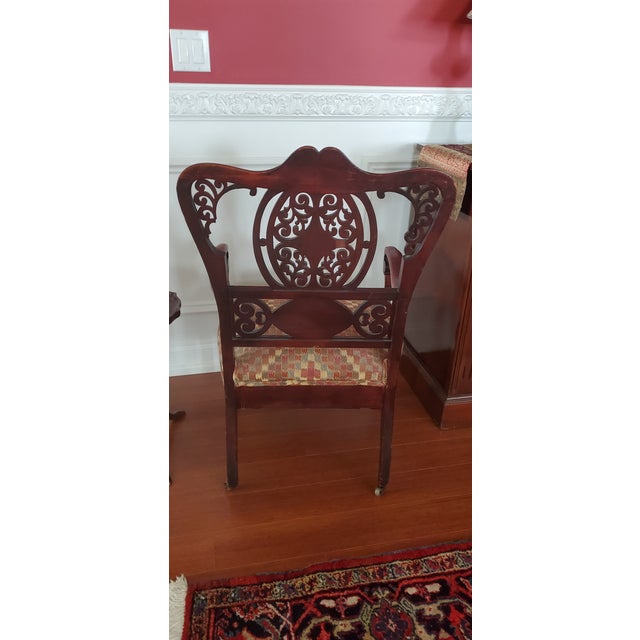 Early 20th Century Edwardian Era Chair For Sale - Image 4 of 5