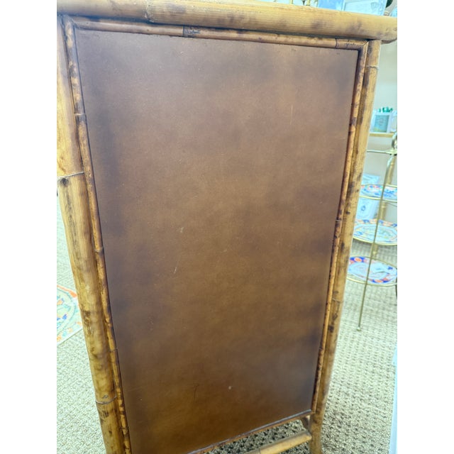 Wood Fabulous Vintage Bamboo Cabinet, 1970’s For Sale - Image 7 of 9