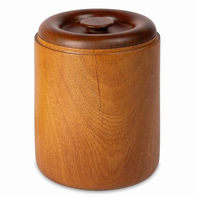 Brown Wooden Box attributed to Antonín Hepnar, 1990s For Sale - Image 8 of 8