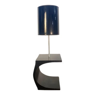Beautiful Modeline Floor Lamp With Sculptural Base For Sale