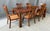 Transitional 9 Piece Lane Furniture Dining Set With Leaf and Pads For Sale - Image 3 of 18