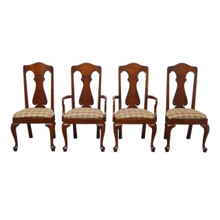 Ralph Lauren Polo Set of 4 Dining Chairs For Sale