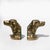 Mid 20th Century Pair of Brass Spaniel-Head Bookends Mid-20th Century For Sale - Image 5 of 8