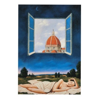 Rafal Olbinski, Appetite for a Credible Ideal, 2024, Giclée Print For Sale