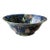 Large Chinese Hand Painted Lotus Bowl - 14" Wide For Sale
