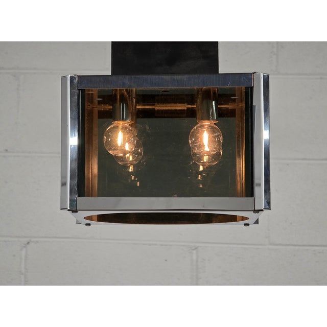 1960s Flush Mount Ceiling Light by Robert Sonneman for Fredrick Ramond For Sale In Richmond - Image 6 of 8