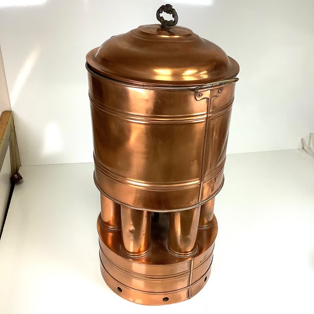 1900 - 1909 1901 Automatic Copper Water Still Distiller Antique Rochester Ny Moonshiner For Sale - Image 5 of 18