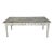 19th Century French Painted 8 Drawer Farm Table For Sale