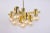 Large German Brass Chandelier, 1960s For Sale - Image 12 of 13