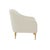 2020s Serena Cream Velvet Accent Chair For Sale - Image 5 of 6