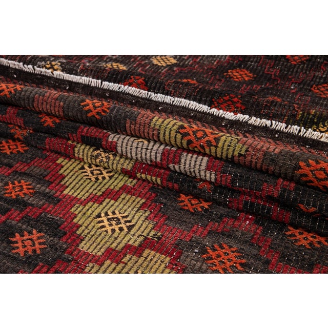 Red Vintage Sumakh Wool Runner 3 X 11 For Sale - Image 8 of 13