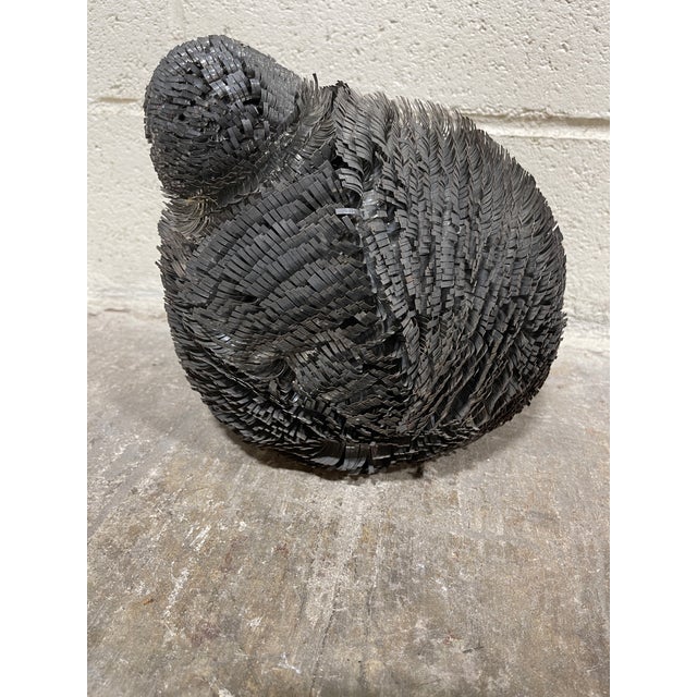 Sergio Bustamante Sergio Bustamante Strip Metal Brutalist Bird For Sale - Image 4 of 9