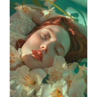 "The Redhead" Contemporary Original Portrait Photograph by Michael Filonow For Sale