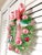 One-of-a-Kind Christmas Wreath With Vintage Mercury Glass Birds & Pink Ornaments For Sale In Louisville - Image 6 of 7