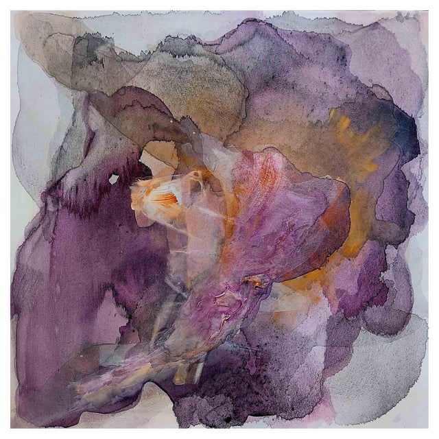 Meriem Delacroix, Almond Palette, Acrylic on Canvas, 2023 For Sale