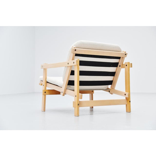 Set of Cleon Lounge Chairs attributed to Martin Visser for T Spectrum, 1964 For Sale - Image 6 of 9