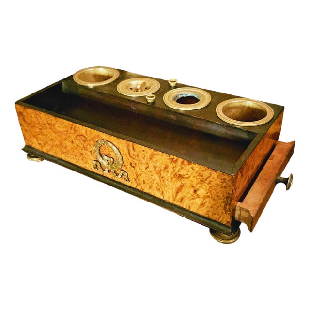 Empire Office Kit in Bronze and Elm For Sale