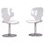 Mid-Century Modern Chairs in Chromed Steel and Acrylic Glass, Czech, 1960s, Set of 2 For Sale - Image 9 of 9