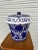 1960s 1960s Cherry Jar Vintage Large Ceramic / Blue & White & Ladle -2 For Sale - Image 5 of 9