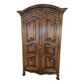 Baker's Rococo French Armoire For Sale