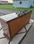 Wood Vintage Traditional Solid Wood 9-Drawer Dresser / Credenza With Glass Top For Sale - Image 7 of 13