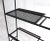 Iron and Marble Shelf with Adjustable Shelves Attributed to Weinberg For Sale - Image 12 of 13