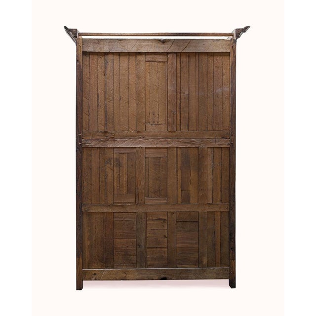 Antique French Marriage Armoire For Sale - Image 12 of 13