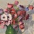 Primo Dolzan, Bouquet of Anemones and Poppies, Oil on Canvas, 20th Century, Framed For Sale - Image 4 of 11