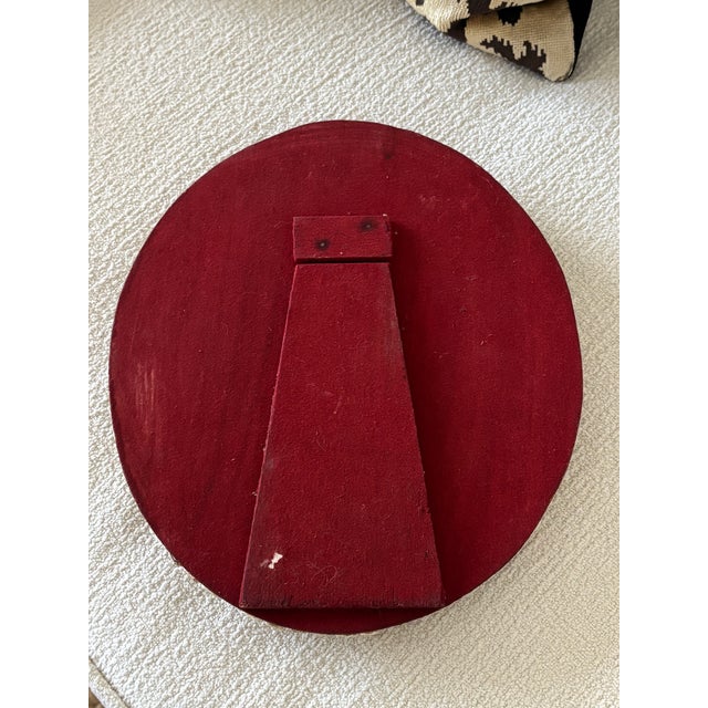 Vintage Palm Beach Style Petite Shell Encrusted Oval Shaped Table Mirror With Easel Back For Sale - Image 16 of 18