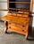 Pine Fall-Front Secretary Desk With Glass-Front Bookcase, Circa 1840s For Sale - Image 11 of 18