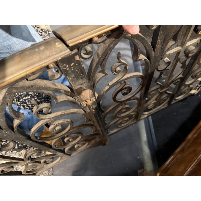 Altar Grilles in Wrought Iron For Sale - Image 4 of 6